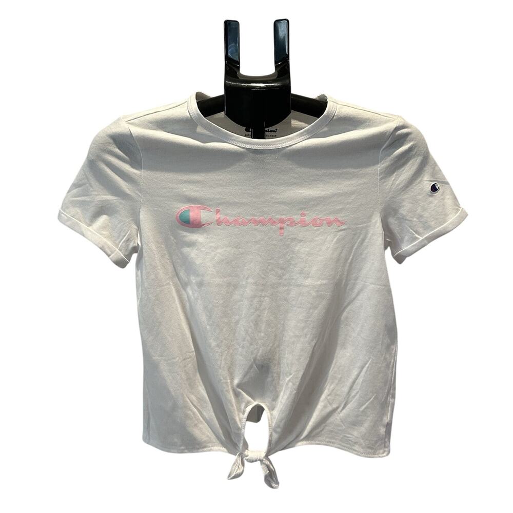 Champion Girls size M White T-Shirt